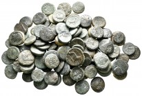 Lot of ca. 100 greek bronze coins / SOLD AS SEEN, NO RETURN!nearly very fine