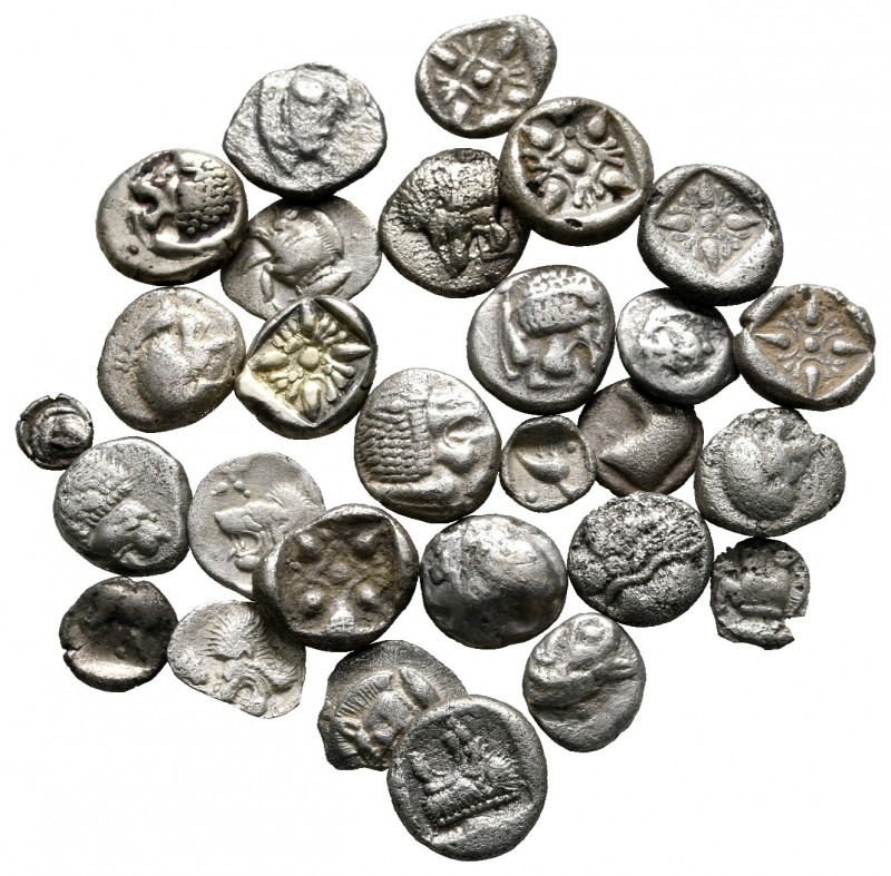 Lot of ca. 29 greek silver fractions / SOLD AS SEEN, NO RETURN!

very fine