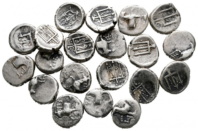 Lot of ca. 20 greek silver hemidrachms / SOLD AS SEEN, NO RETURN! 

very fine