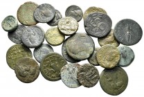 Lot of ca. 25 roman bronze coins / SOLD AS SEEN, NO RETURN!nearly very fine