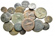Lot of ca. 20 roman bronze coins / SOLD AS SEEN, NO RETURN!nearly very fine