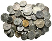 Lot of ca. 80 roman provincial bronze coins / SOLD AS SEEN, NO RETURN!nearly very fine