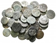 Lot of ca. 50 roman provincial bronze coins / SOLD AS SEEN, NO RETURN!nearly very fine