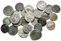 Lot of ca. 25 roman bronze coins / SOLD AS SEEN, NO RETURN!very fine