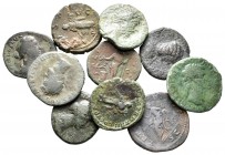Lot of ca. 10 roman provincial bronze coins / SOLD AS SEEN, NO RETURN!nearly very fine