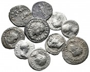 Lot of ca. 10 roman silver coins / SOLD AS SEEN, NO RETURN!very fine