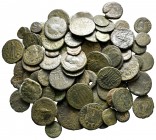 Lot of ca. 85 roman bronze coins / SOLD AS SEEN, NO RETURN!nearly very fine