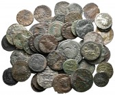 Lot of ca. 50 ancient bronze coins / SOLD AS SEEN, NO RETURN!very fine
