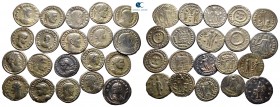 Lot of ca. 20 roman bronze coins / SOLD AS SEEN, NO RETURN!very fine