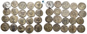 Lot of ca. 20 roman bronze coins / SOLD AS SEEN, NO RETURN!very fine