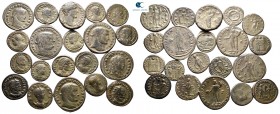 Lot of ca. 20 roman bronze coins / SOLD AS SEEN, NO RETURN!very fine
