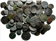 Lot of ca. 100 ancient bronze coins / SOLD AS SEEN, NO RETURN!
very fine