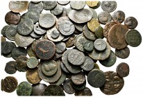 Lot of ca. 100 ancient bronze coins / SOLD AS SEEN, NO RETURN!very fine