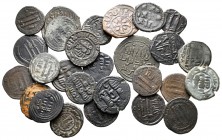 Lot of ca. 26 islamic bronze coins / SOLD AS SEEN, NO RETURN!very fine