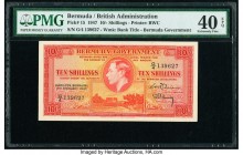 Bermuda Bermuda Government 10 Shillings 17.2.1947 Pick 15 PMG Extremely Fine 40 EPQ. 

HID09801242017

© 2020 Heritage Auctions | All Rights Reserve