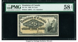 Canada Dominion of Canada 25 Cents 2.1.1900 Pick 9c DC-15c PMG Choice About Unc 58 EPQ. 

HID09801242017

© 2020 Heritage Auctions | All Rights Reserv...
