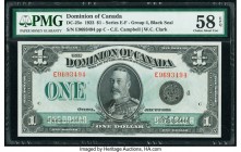 Canada Dominion of Canada $1 2.7.1923 Pick 33o DC-25o PMG Choice About Unc 58 EPQ. 

HID09801242017

© 2020 Heritage Auctions | All Rights Reserve