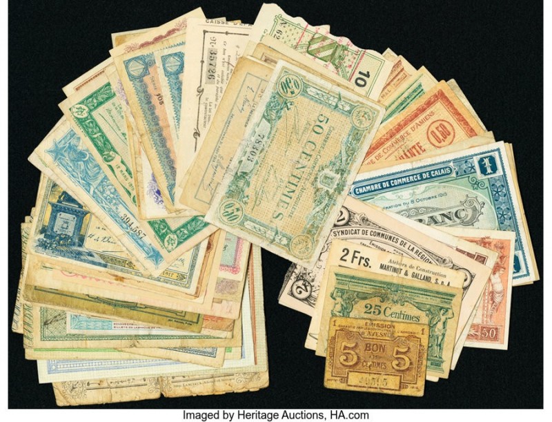 World Group Lot of 94 French Examples Good-Very Fine. 

HID09801242017

© 2020 H...