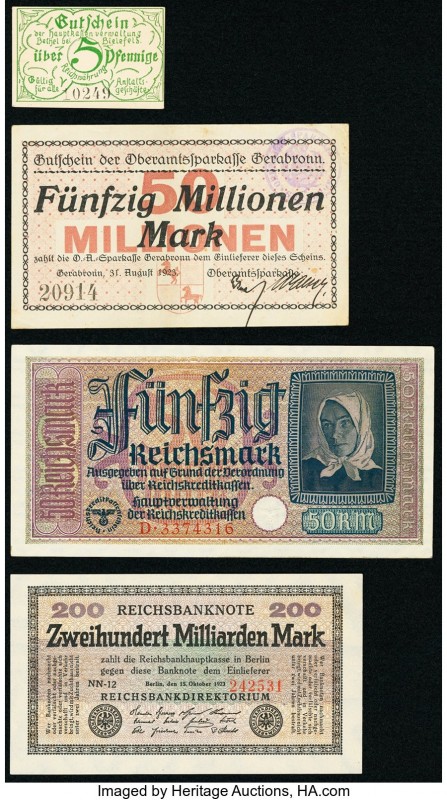 Germany Lot of 8 Examples Very Fine-Choice Uncirculated. 

HID09801242017

© 202...