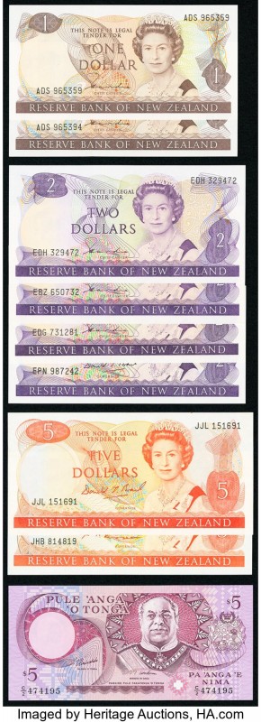 South Pacific Group Lot of 13 Examples Very Fine-Crisp Uncirculated. 

HID098012...