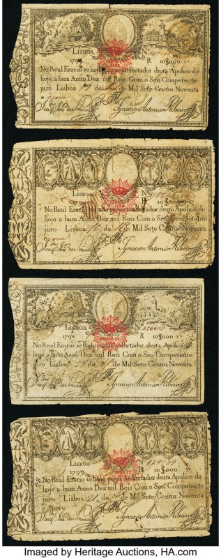 Portugal Group Lot of 4 Examples Very Good-Fine. 

HID09801242017

© 2020 Herita...