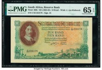 South Africa 10 Rand ND (1962-65) Pick 106b PMG Gem Uncirculated 65 EPQ. 

HID09801242017

© 2020 Heritage Auctions | All Rights Reserve