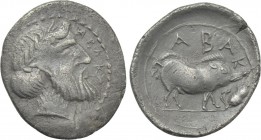 SICILY. Abakainon. Litra (Circa 455-450 BC).