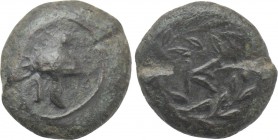 SICILY. Tauromenion. Campanian mercenaries. Ae Onkia (354/3-344 BC).