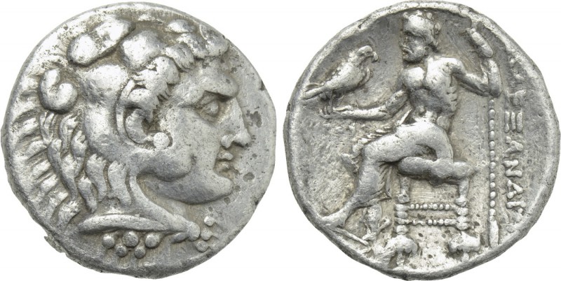 KINGS OF MACEDON. Alexander III 'the Great' (336-323 BC). Tetradrachm. Tyre. Unc...