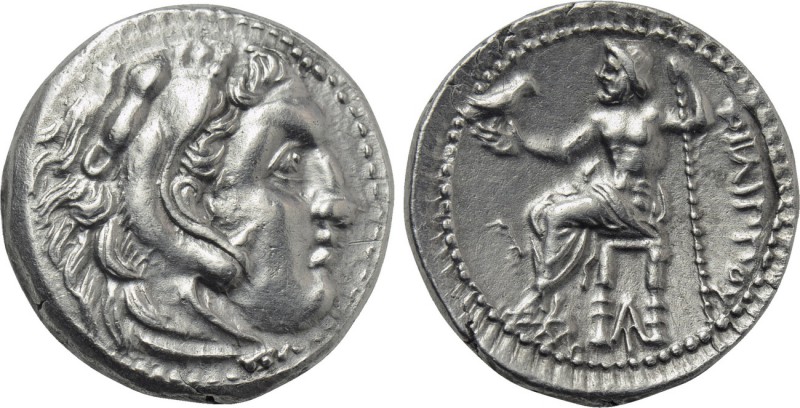 KINGS OF MACEDON. Philip III Arrhidaios (323-317 BC). Drachm. Magnesia ad Maeand...