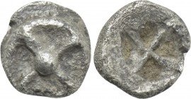 ATTICA. Athens. Obol (Circa 515-510 BC). "Wappenmünzen" type.