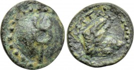 ASIA MINOR. Uncertain (possibly Aspendos in PAMPHYLIA). Ae (Circa 4th-3rd centuries BC).