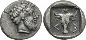 TROAS. Lamponeia. Drachm (Late 5th-early 4th centuries BC).