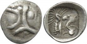 MYSIA. Kyzikos. Tetartemorion (Circa 5th century BC).
