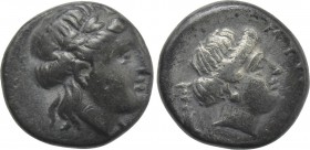 LESBOS. Mytilene. Diobol (Circa 400-350 BC).