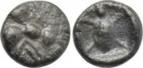 IONIA. Uncertain. Hemiobol (Circa 5th century BC).