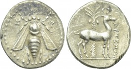 IONIA. Ephesos. Drachm (Circa 202-150 BC). Artemon, magistrate.
