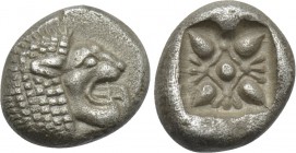 IONIA. Miletos. Obol or Hemihekte (Late 6th-early 5th century BC).