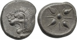 SATRAPS OF CARIA. Hekatomnos (Circa 392/1-377/6 BC). Drachm. Mylasa.