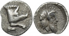 CARIA. Euromos. Tetartemorion (5th century BC).