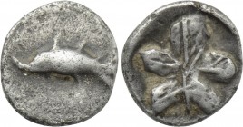 CARIA. Idyma. Hemiobol (5th century BC).