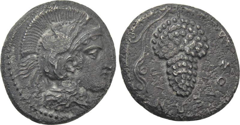 CILICIA. Soloi. Stater (Circa 410-375 BC). 

Obv: Helmeted head of Athena righ...