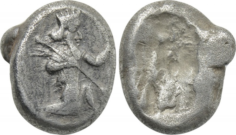 ACHAEMENID EMPIRE. Time of Darios I to Xerxes II (Circa 485-420 BC). Siglos. Sar...