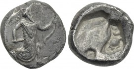 ACHAEMENID EMPIRE. Time of Artaxerxes II to Artaxerxes III (Circa 375-340 BC). Siglos. Sardes.