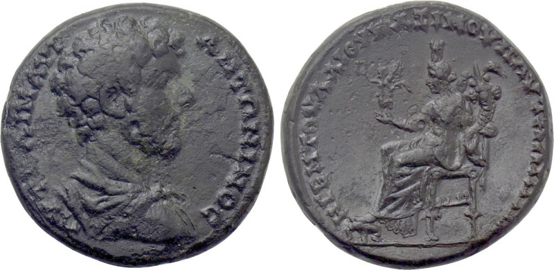 THRACE. Pautalia. Marcus Aurelius (161-180). Ae. Q. Tullius Maximus, legatus Aug...