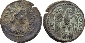 TROAS. Alexandria. Pseudo-autonomous. Time of Gallienus (253-268). Ae As.