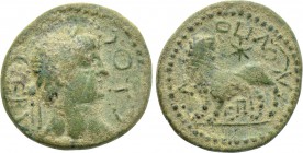 IONIA. Miletus. Uncertain. Time of Nero to Trajan (54-117). Ae. Loupos, magistrate.