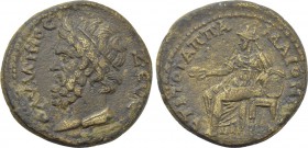 LYDIA. Maeonia. Pseudo-autonomous. Time of the Antonines (138-180). Ae. Appas, strategos for the third time.