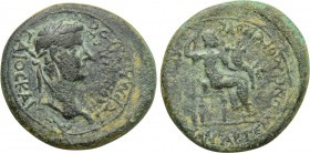 LYDIA. Philadelphia. Caligula (37-41). Ae. Artemon Hermogenous, magistrate.