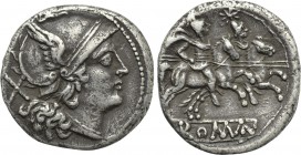 ANONYMOUS. Denarius (After 211 BC). Rome.